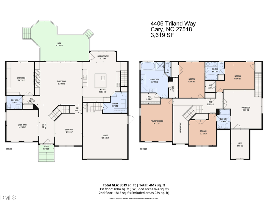 4406 Triland Way, Cary, NC 27518 - #2