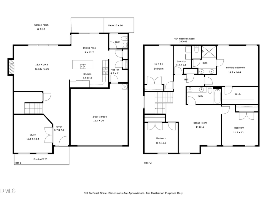 404 Headrick Road, Holly Springs, NC 27540 - #2