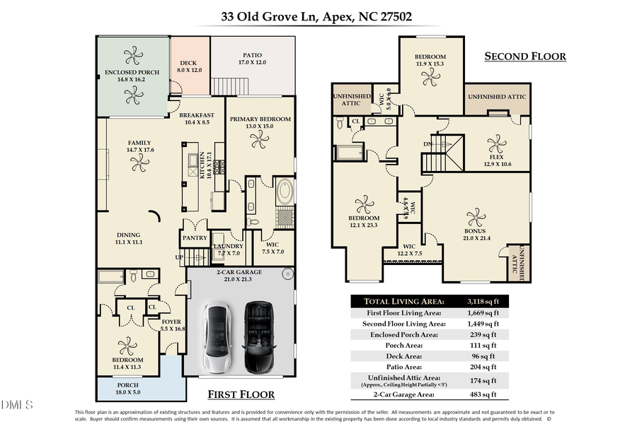 33 Old Grove, Apex, NC 27502 - #2