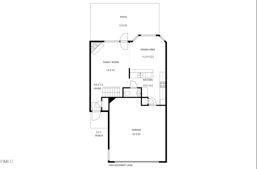 1024 Goldmist Lane, Durham, NC 27713 - #2