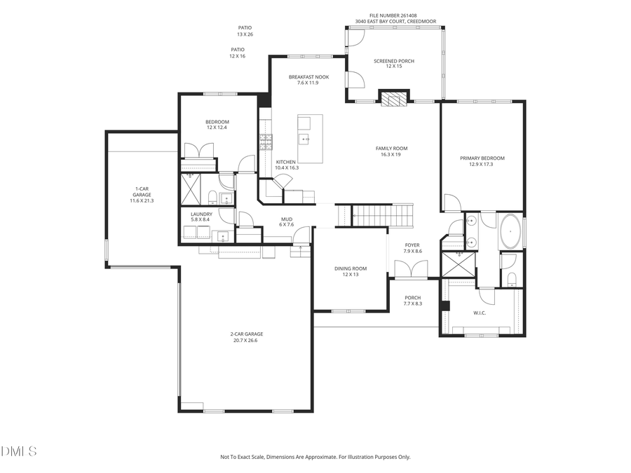 3040 E East Bay Court, Creedmoor, NC 27522 - #2
