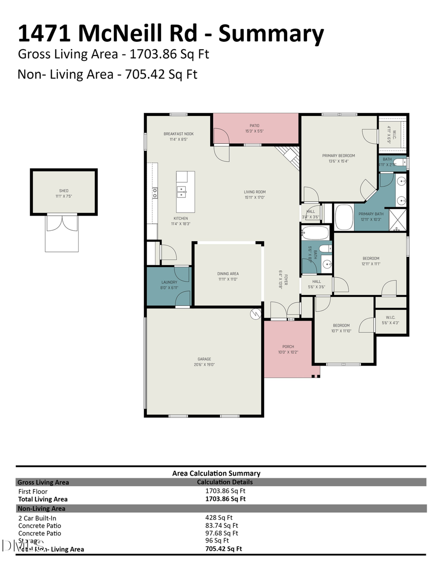 1471 Mcneill Road, Sanford, NC 27330 - #2