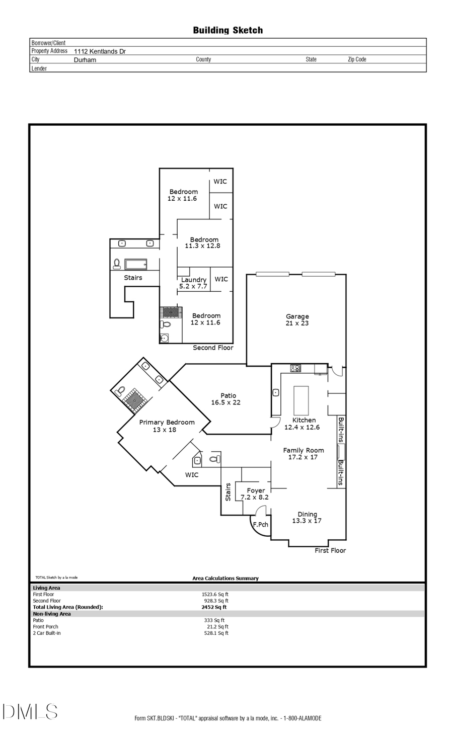 1112 Kentlands Drive, Durham, NC 27713 - #2