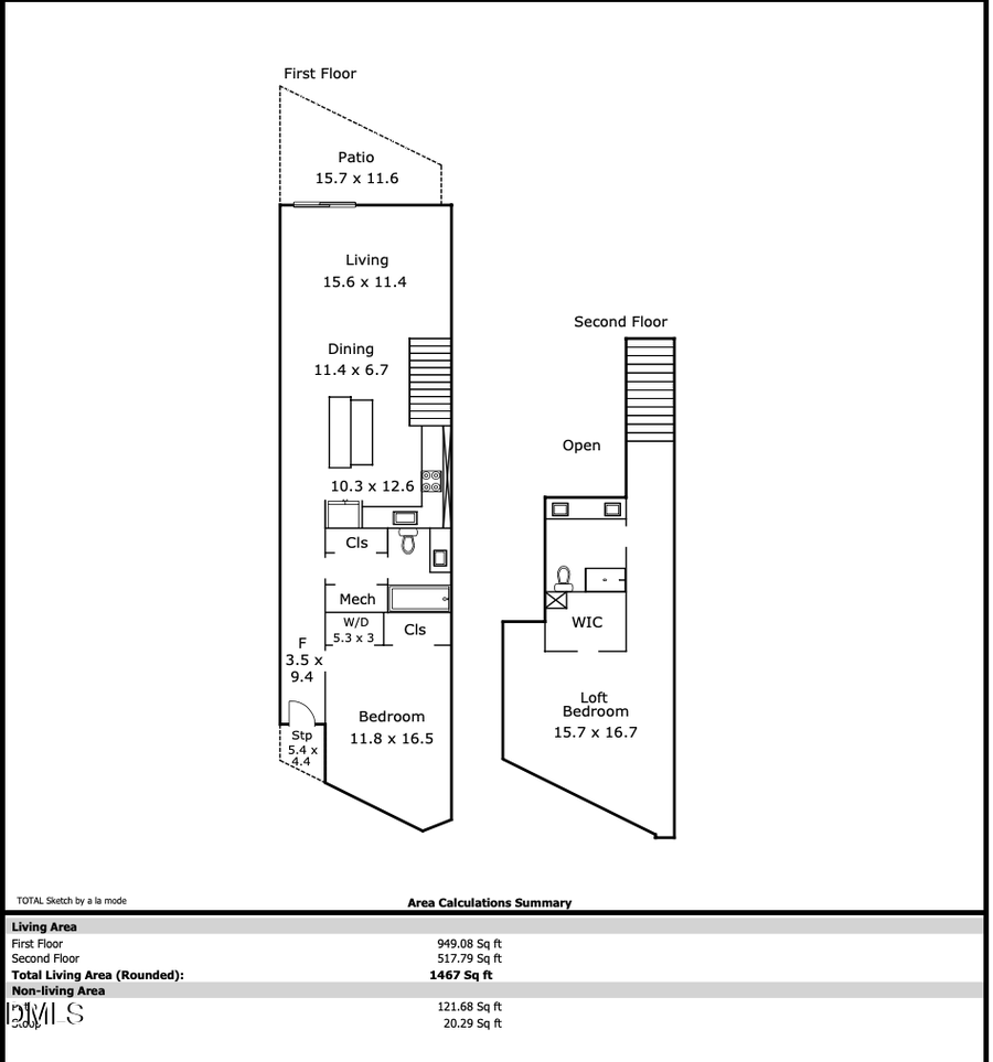 701 W Trinity Avenue #Apt 105, Durham, NC 27701 - #2