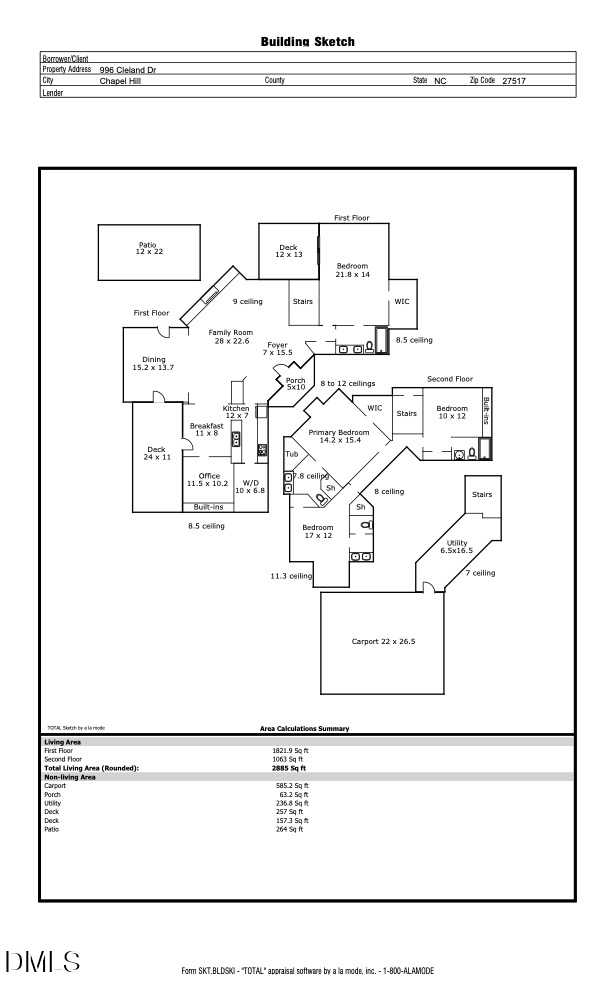 996 Cleland Drive, Chapel Hill, NC 27517 - #2