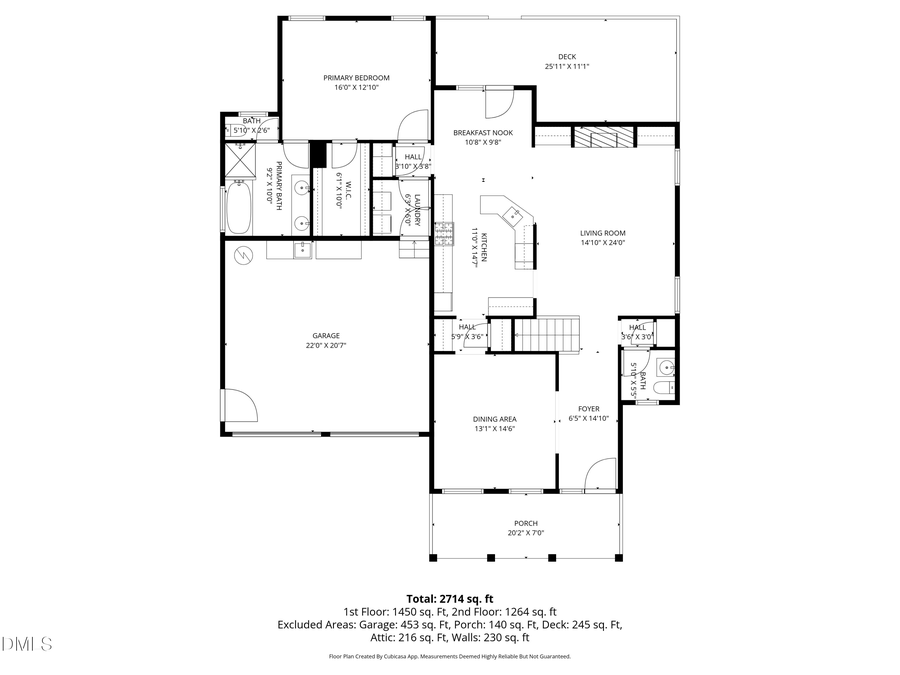 264 Elmcrest Drive, Holly Springs, NC 27540 - #2