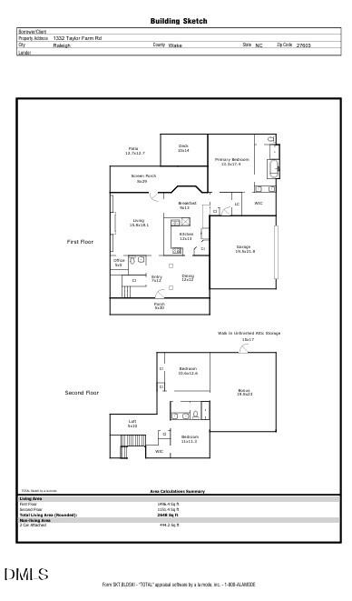 1332 Taylor Farm Road, Raleigh, NC 27603 - #2