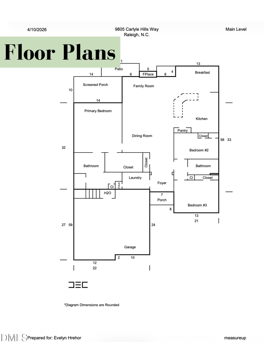 9805 Carlyle Hills Way, Raleigh, NC 27617 - #2