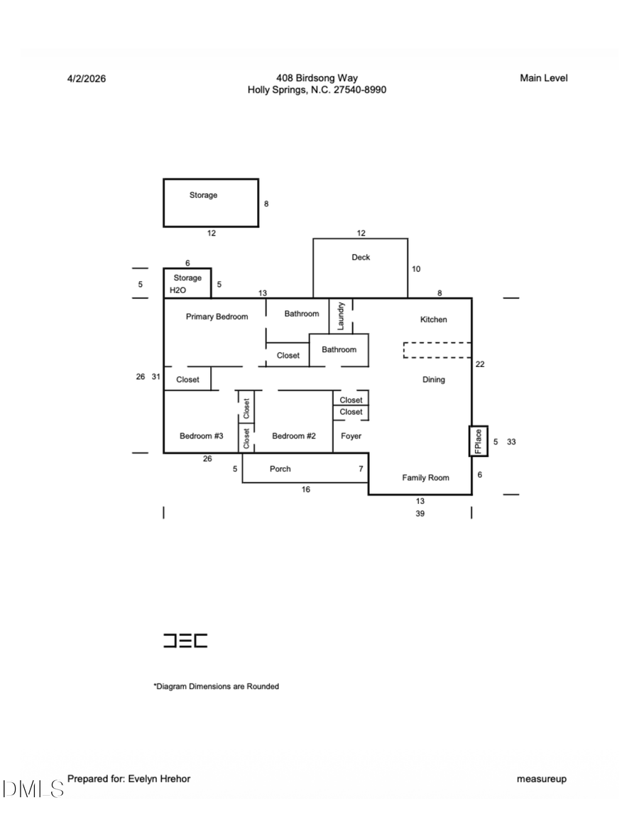 408 Birdsong Way, Holly Springs, NC 27540 - #2