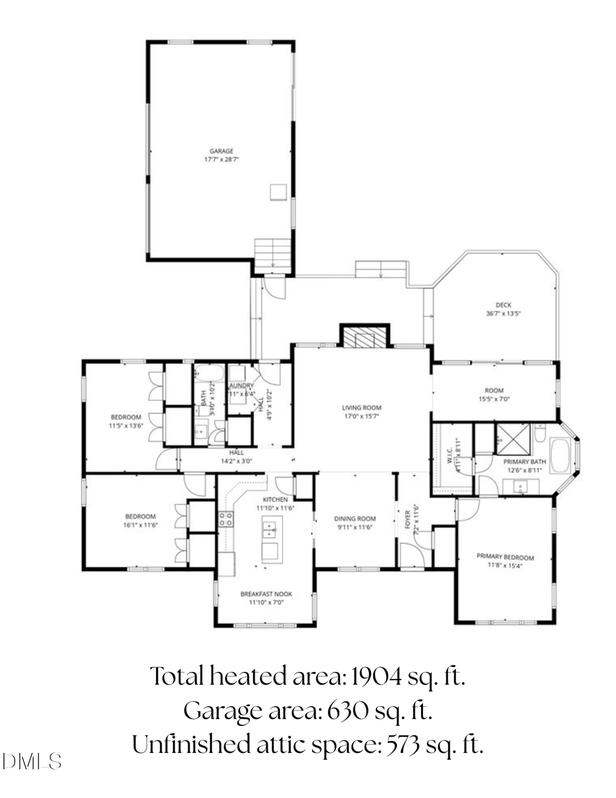 11401 Old Creedmoor Road, Raleigh, NC 27613 - #2