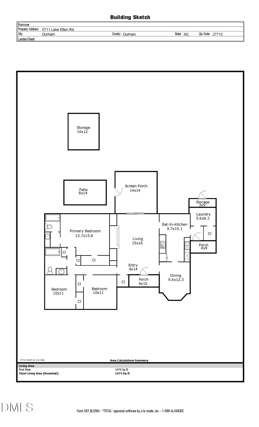 5711 Lake Elton Road, Durham, NC 27713 - #2