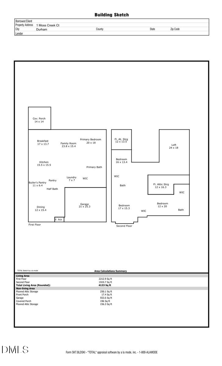 1 Moss Creek Court, Durham, NC 27712 - #2