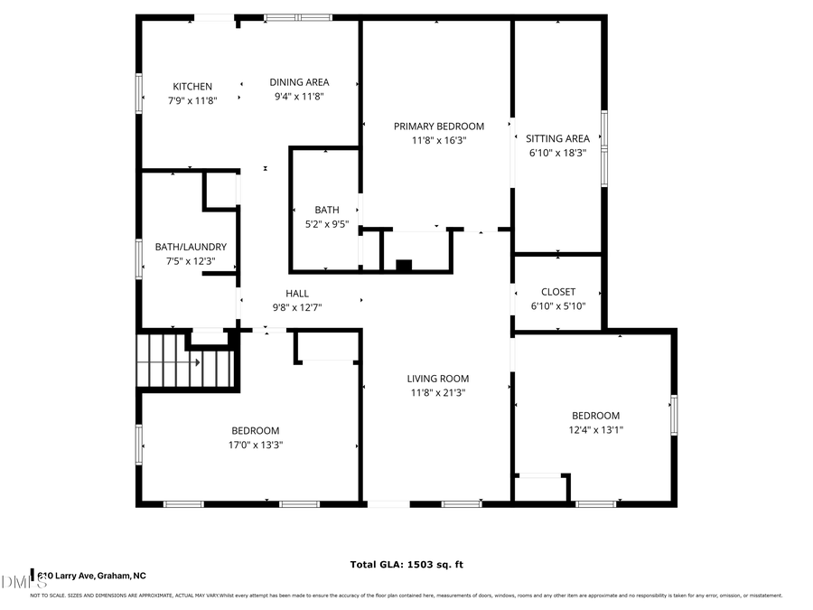 610 Larry Avenue, Graham, NC 27253 - #2