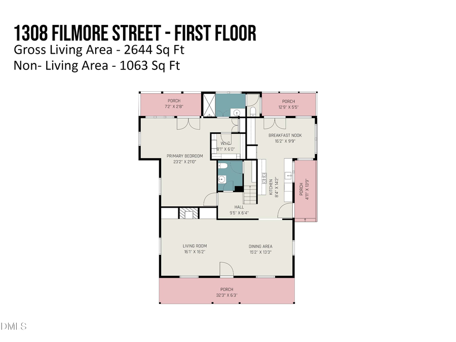 1308 Filmore Street, Raleigh, NC 27605 - #2
