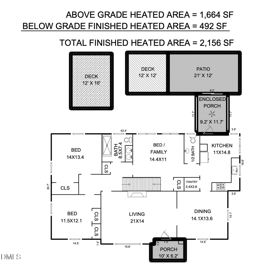 225 W Woodridge Drive, Durham, NC 27707 - #2