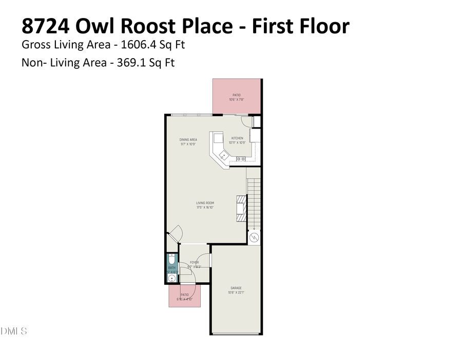 8724 Owl Roost Place, Raleigh, NC 27617 - #2