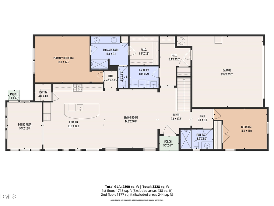 3401 Antler View Drive, Apex, NC 27502 - #2