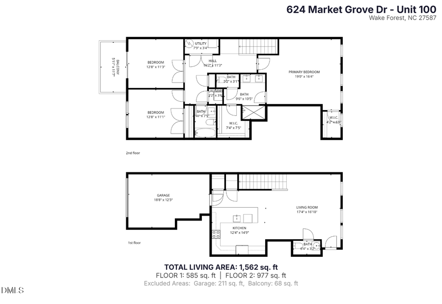 604 Market Grove Drive #100, Wake Forest, NC 27587 - #2