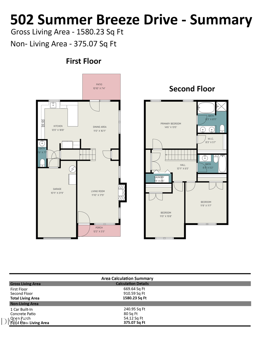 502 Summer Breeze Drive, Durham, NC 27704 - #2