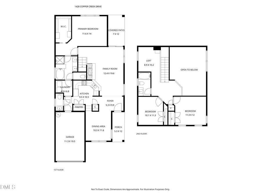 1428 Copper Creek Drive, Durham, NC 27713 - #2