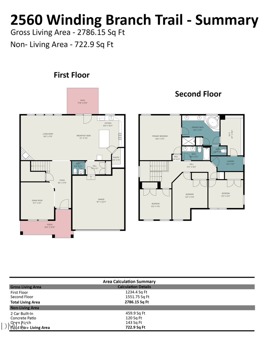 2560 Winding Branch Trail, Apex, NC 27523 - #2