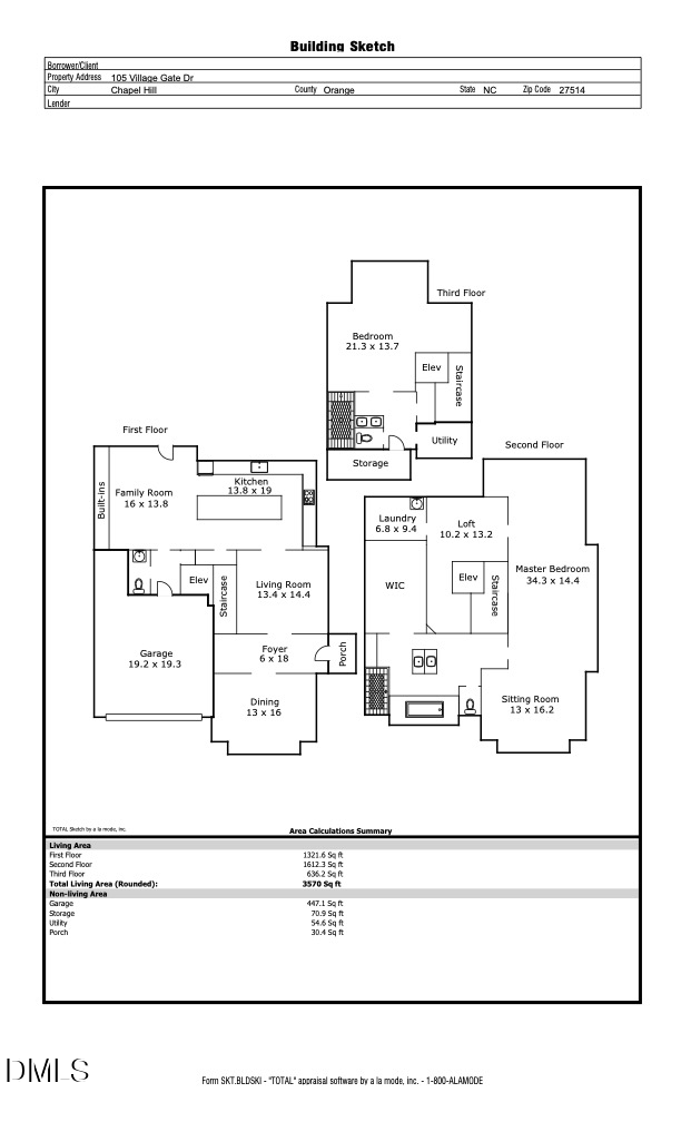 105 Village Gate Drive, Chapel Hill, NC 27514 - #2