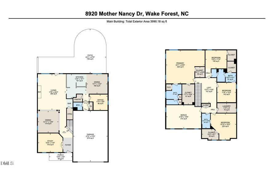 8920 Mother Nancy Drive, Wake Forest, NC 27587 - #2
