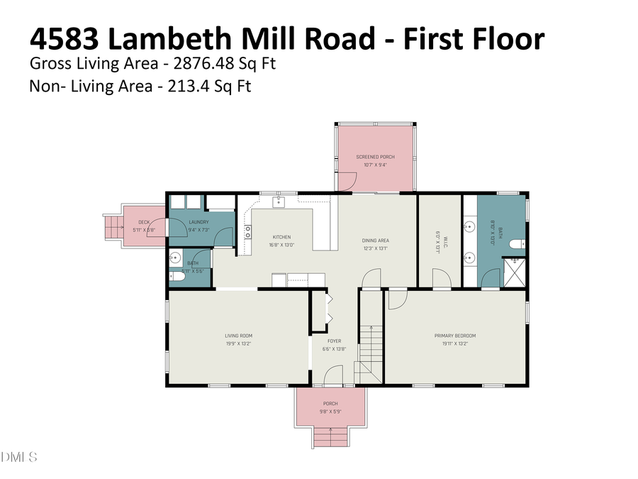 4583 Lambeth Mill Road, Bennett, NC 27208 - #2
