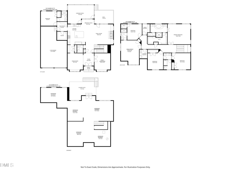 619 Mercer Grant Drive, Cary, NC 27519 - #2