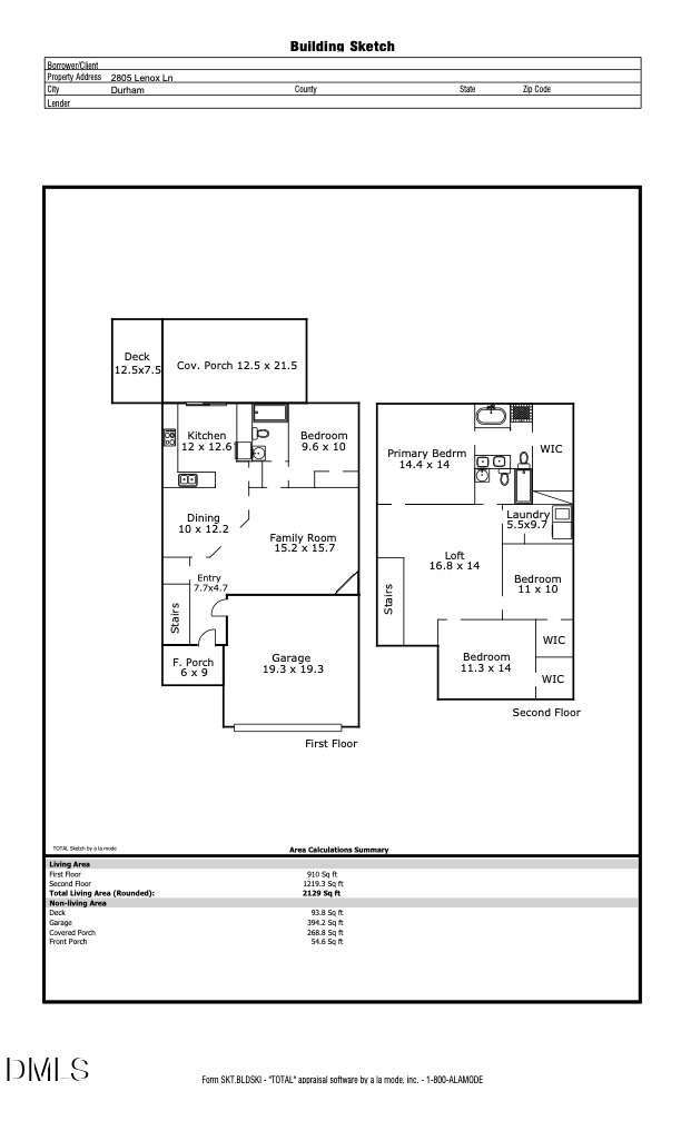 2805 Lenox Lane, Durham, NC 27703 - #2