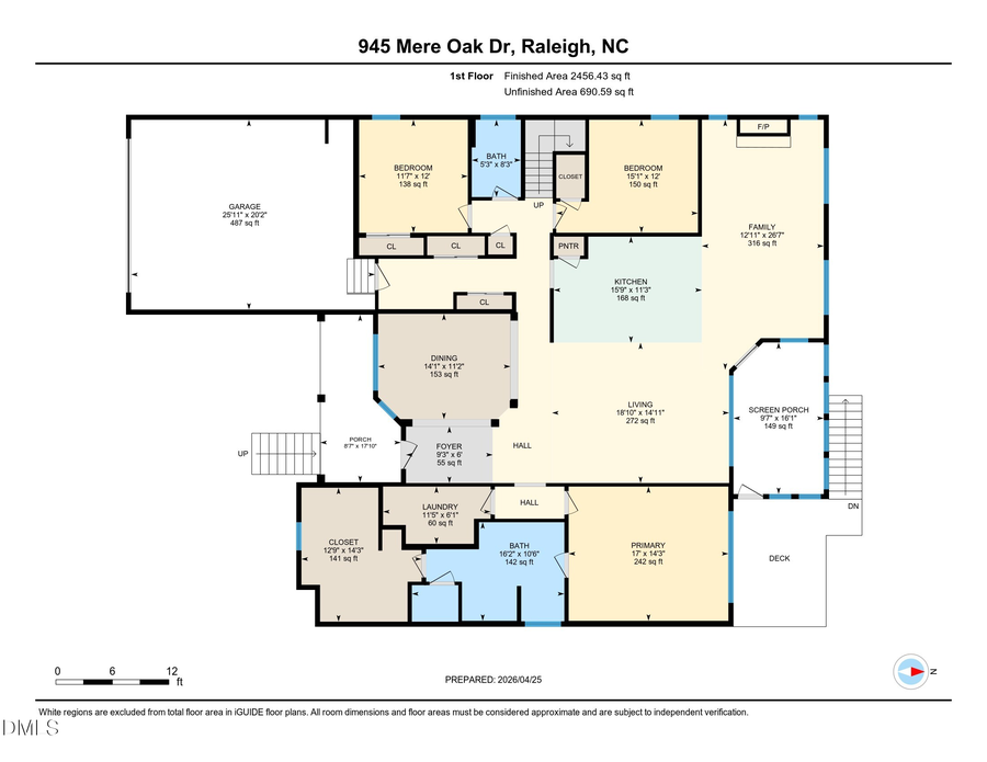 945 Mere Oak Drive, Raleigh, NC 27615 - #2