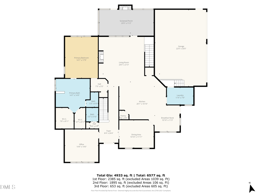 3202 Rain Forrest Way, Raleigh, NC 27614 - #2