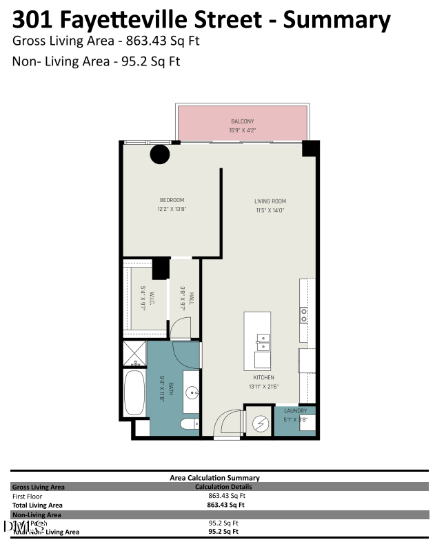 301 Fayetteville Street #3002, Raleigh, NC 27601 - #2