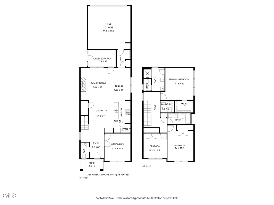 321 Natsam Woods Way, Wake Forest, NC 27587 - #2