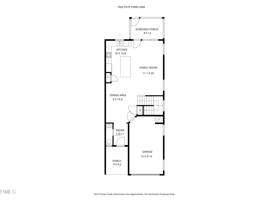 1020 Pate Farm Lane, Durham, NC 27703 - #2