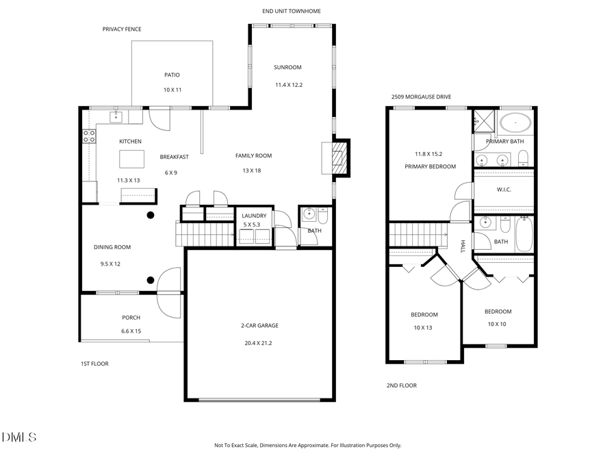 2509 Morgause Drive, Raleigh, NC 27614 - #2