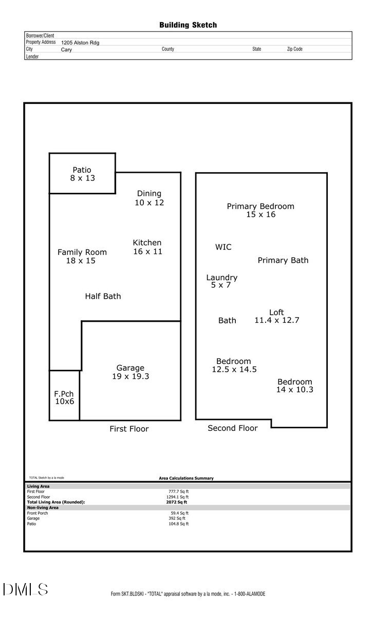 1205 Alston Ridge Court, Cary, NC 27519 - #2