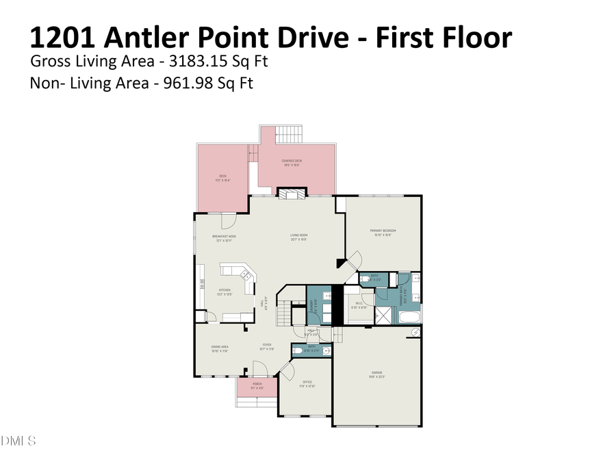 1201 Antler Point Drive, Durham, NC 27713 - #2