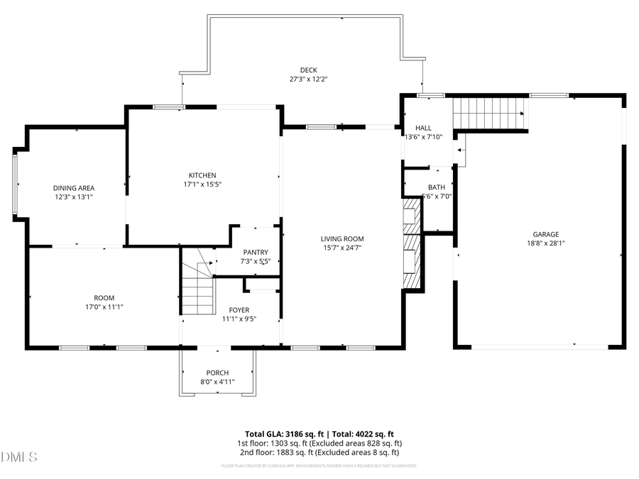 8824 Woodyhill Road, Raleigh, NC 27613 - #2