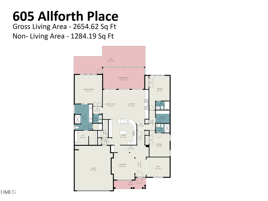 605 Allforth Place, Cary, NC 27519 - #2