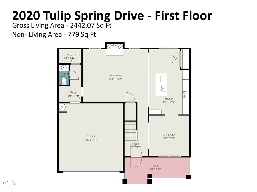 2020 Tulip Spring Drive, Zebulon, NC 27597 - #2