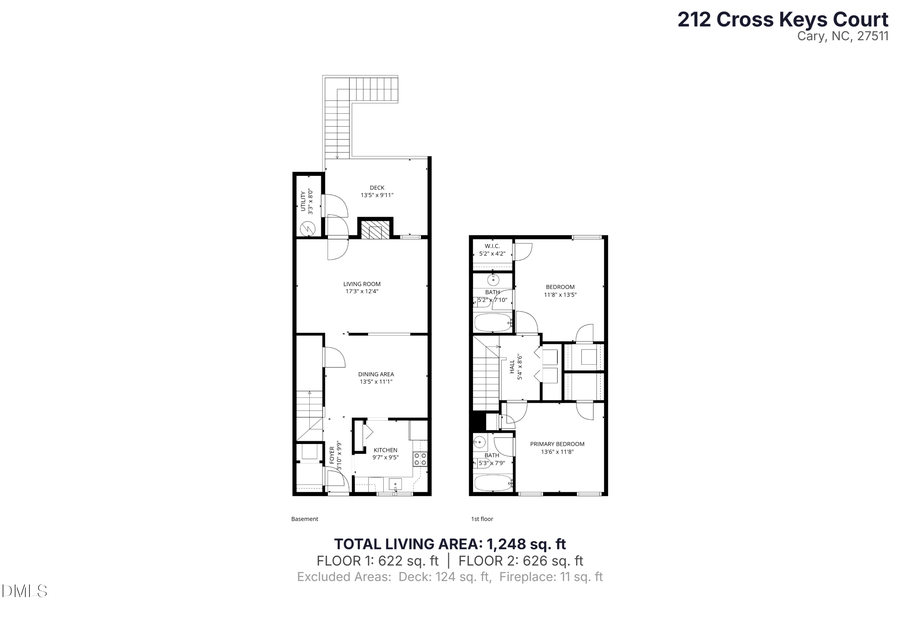 212 Cross Keys Court, Cary, NC 27511 - #2