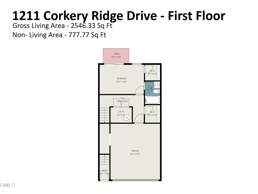 1211 Corkery Ridge Court, Cary, NC 27519 - #2
