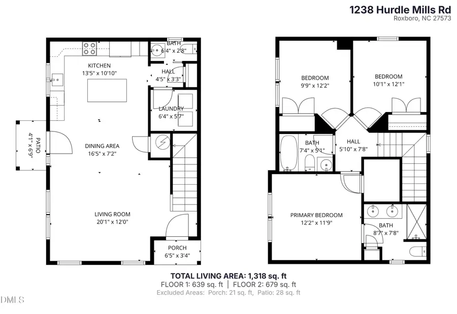 1238 Hurdle Mills Road, Roxboro, NC 27573 - #2