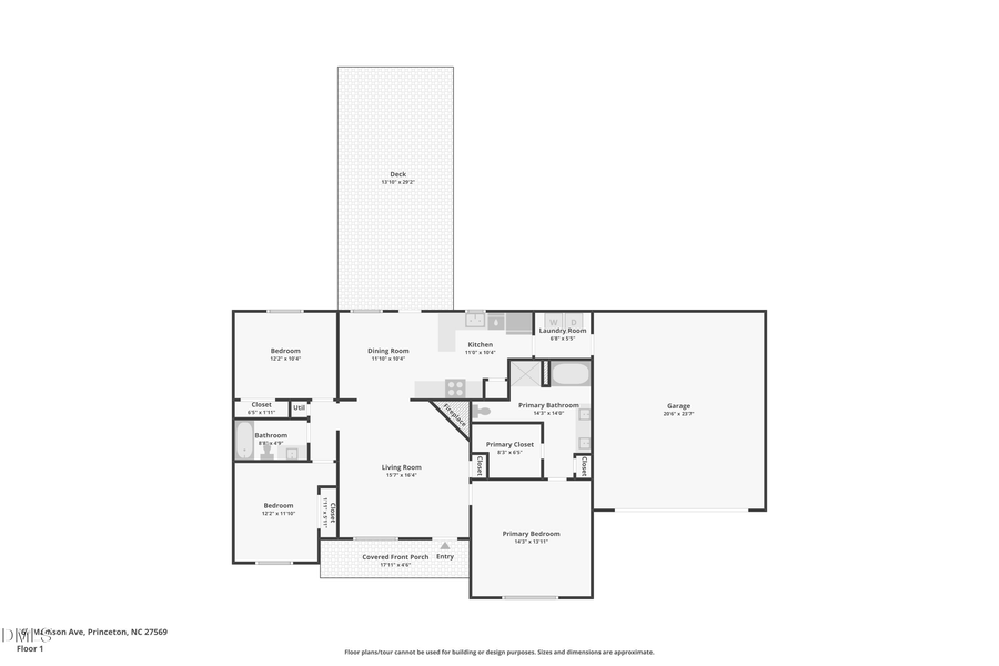 460 Madison Avenue, Princeton, NC 27569 - #2