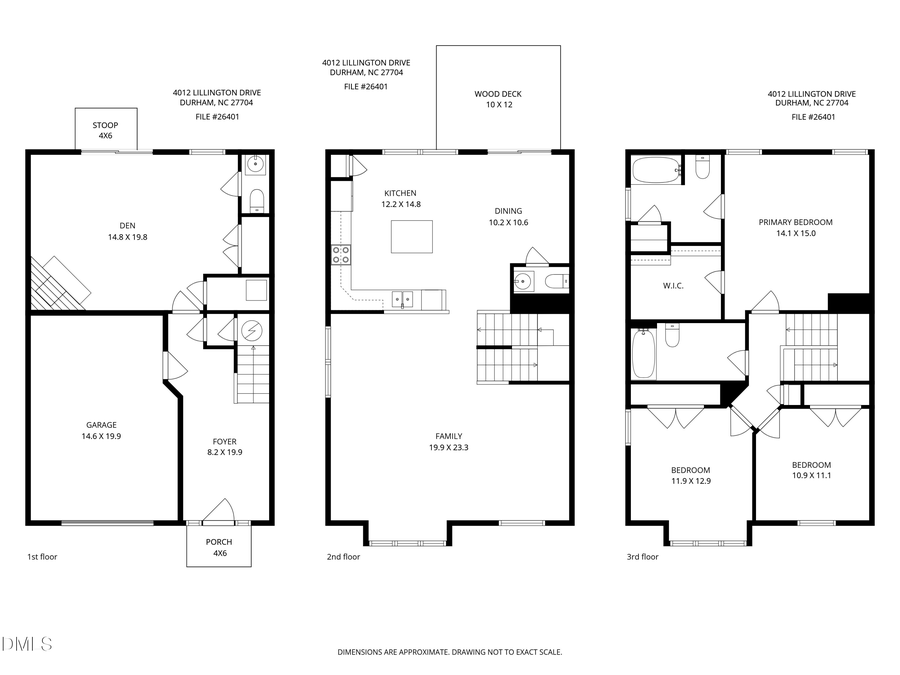 4012 Lillington Drive, Durham, NC 27704 - #2