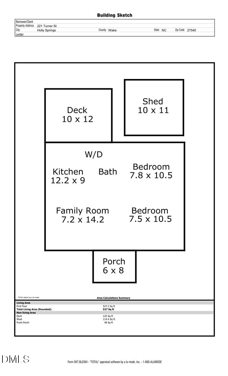 221 Turner Street, Holly Springs, NC 27540 - #2