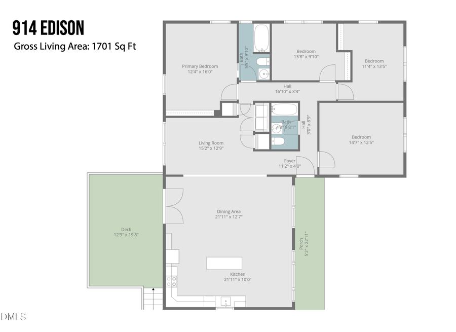 914 Edison Road, Raleigh, NC 27610 - #2