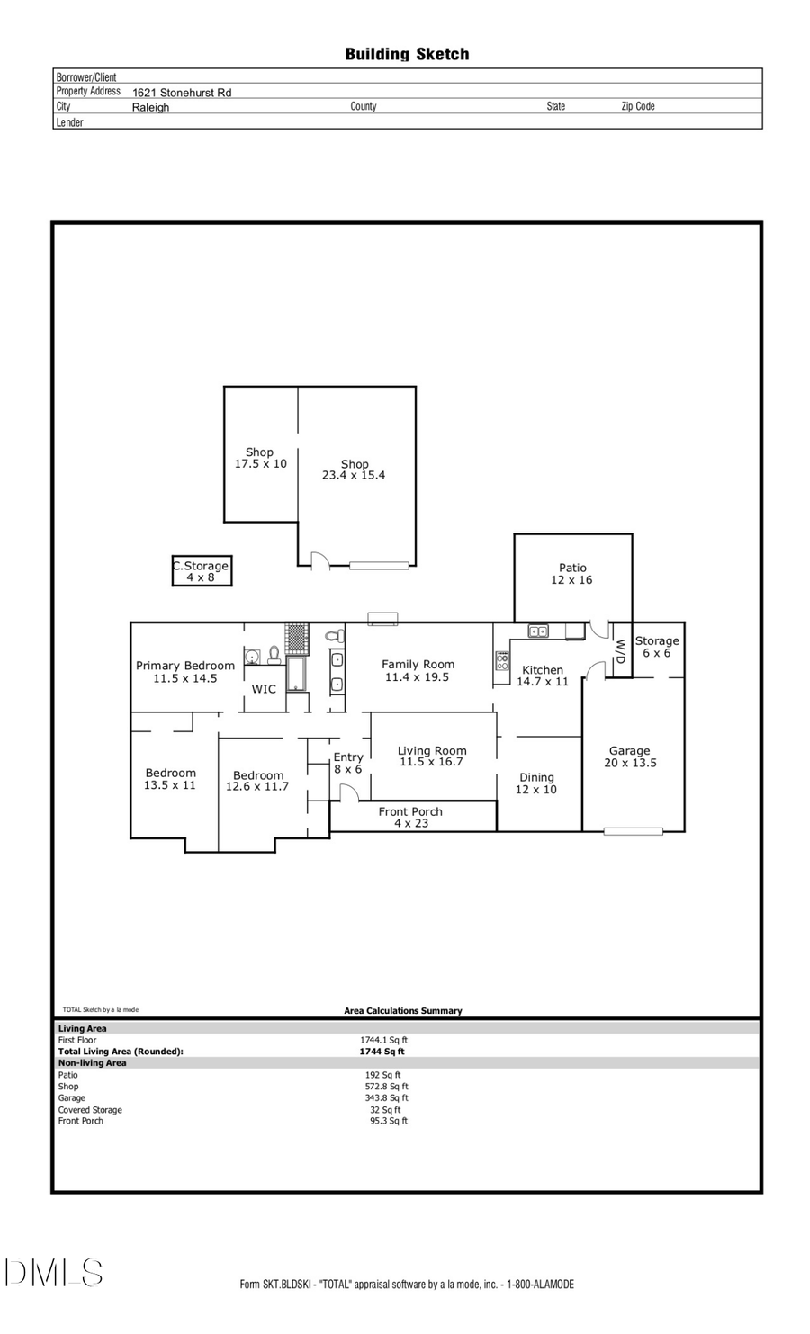 1621 Stonehurst Road, Raleigh, NC 27607 - #2