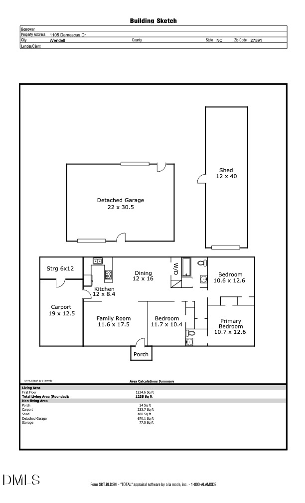 1105 Damascus Drive, Wendell, NC 27591 - #2